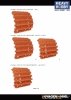 Heavy Hobby PT35003 WWII German Tiger I Initial Version Mirror Tracks Fit for Dragon 6262, 6600. RFM 5075, 5078 1/35